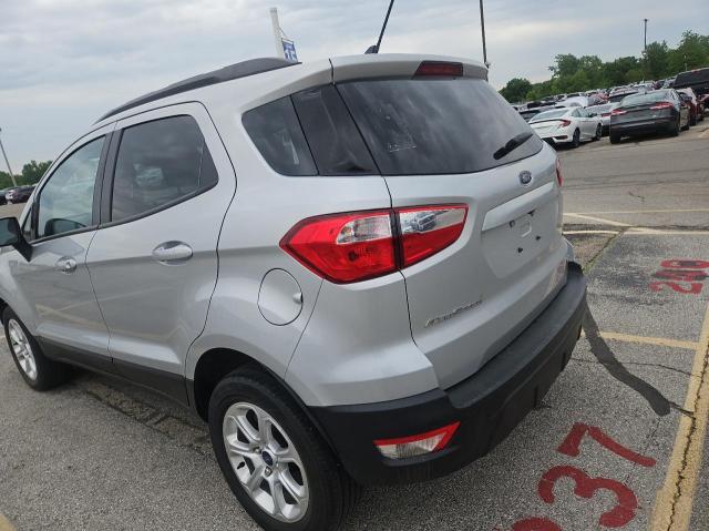MAJ3S2GE7LC333387 - 2020 FORD ECOSPORT SE Argent photo 3