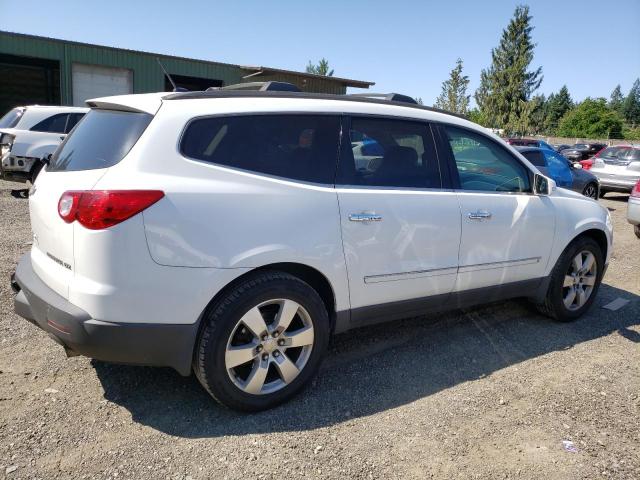 1GNEV33D49S110579 - 2009 CHEVROLET TRAVERSE LTZ WHITE photo 3