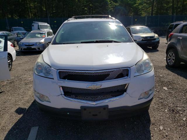 1GNEV33D49S110579 - 2009 CHEVROLET TRAVERSE LTZ WHITE photo 5