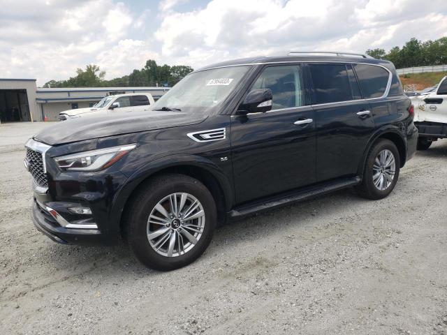 JN8AZ2NE4L9253336 - 2020 INFINITI QX80 LUXE BLACK photo 1