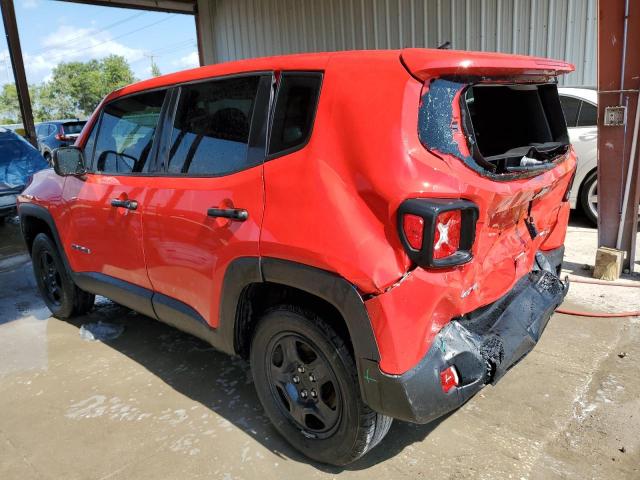 ZACNJBAB2LPL22939 - 2020 JEEP RENEGADE SPORT RED photo 2