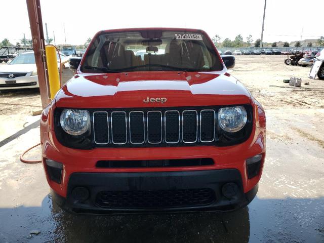 ZACNJBAB2LPL22939 - 2020 JEEP RENEGADE SPORT RED photo 5