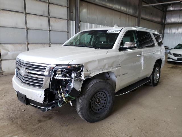 1GNSKCKC2JR224287 - 2018 CHEVROLET TAHOE K1500 PREMIER WHITE photo 1