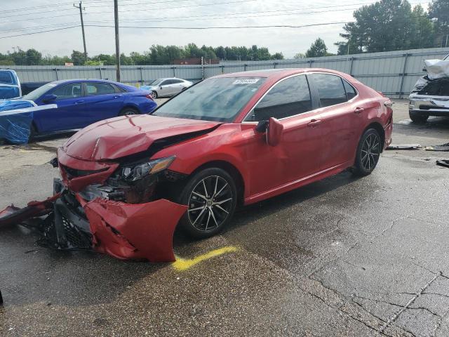 4T1T11AK3PU114668 - 2023 TOYOTA CAMRY SE NIGHT SHADE RED photo 1