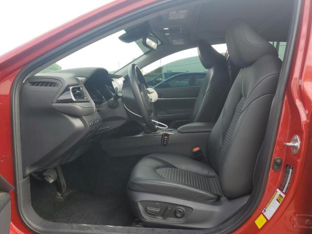 4T1T11AK3PU114668 - 2023 TOYOTA CAMRY SE NIGHT SHADE RED photo 7