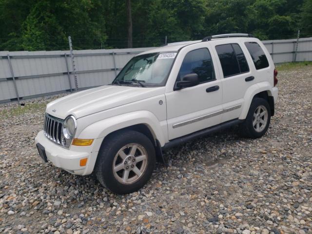 1J4GL58K27W638471 - 2007 JEEP LIBERTY LIMITED WHITE photo 1