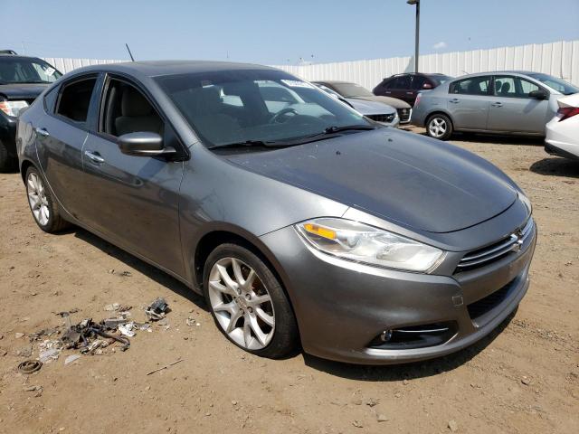 1C3CDFCH1DD710727 - 2013 DODGE DART LIMITED GRAY photo 4