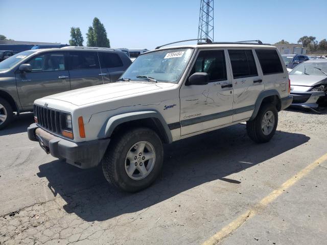 1J4FJ68S4WL107392 - 1998 JEEP CHEROKEE SPORT WHITE photo 1