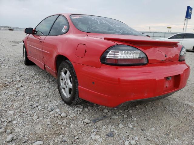 1G2WP1212WF292715 - 1998 PONTIAC GRAND PRIX GTP RED photo 3