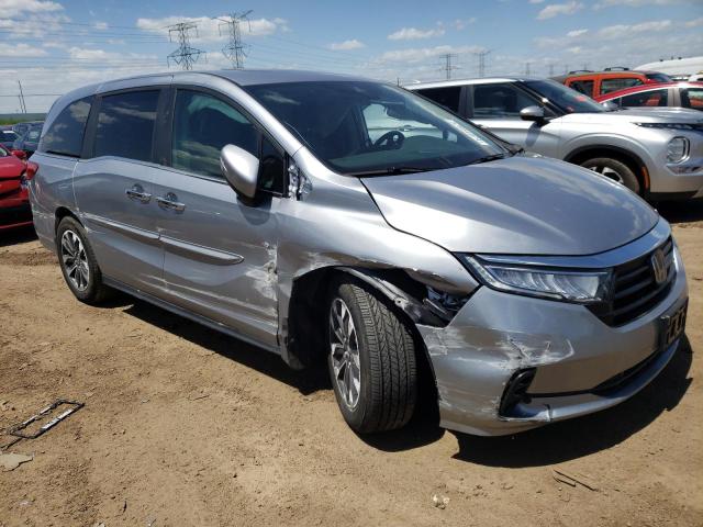 5FNRL6H61PB012759 - 2023 HONDA ODYSSEY EXL SILVER photo 4