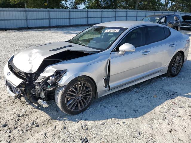 KNAE15LA8J6040875 - 2018 KIA STINGER SILVER photo 1