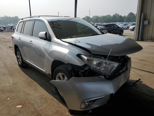 5TDBK3EH3CS165612 - 2012 TOYOTA HIGHLANDER BASE SILVER photo 4