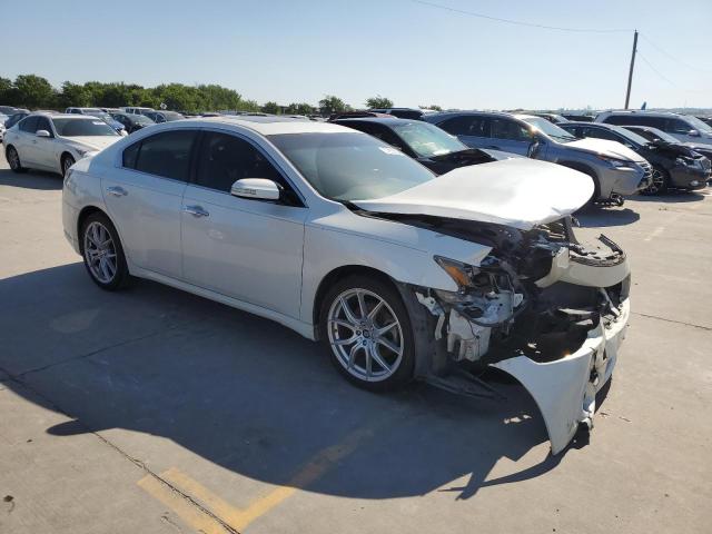 1N4AA5APXEC905626 - 2014 NISSAN MAXIMA S WHITE photo 4