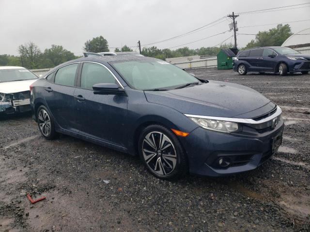 19XFC1F75GE218223 - 2016 HONDA CIVIC EXL BLUE photo 4