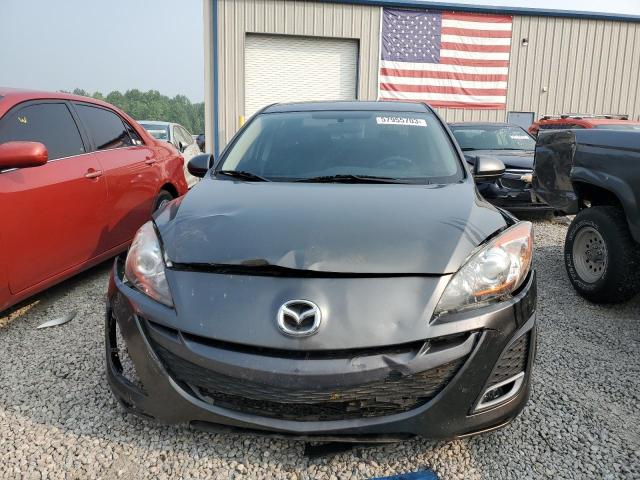 JM1BL1U55B1429725 - 2011 MAZDA 3 S BLACK photo 5