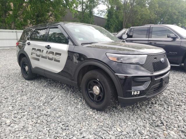 1FM5K8AB3PGB98391 - 2023 FORD EXPLORER POLICE INTERCEPTOR 双色 照片 4
