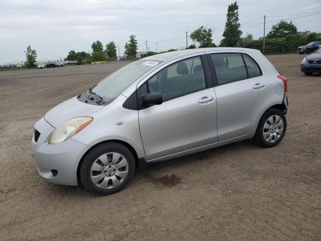 JTDKT923285212621 - 2008 TOYOTA YARIS SILVER photo 1