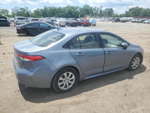 JTDEPMAE4NJ209844 - 2022 TOYOTA COROLLA LE BLUE photo 3