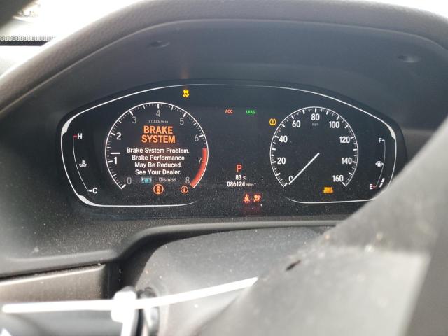 1HGCV1F19JA052776 - 2018 HONDA ACCORD LX WHITE photo 9