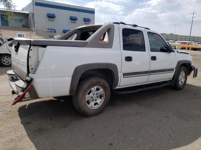 3GNEC12T54G258744 - 2004 CHEVROLET AVALANCHE C1500 WHITE photo 3