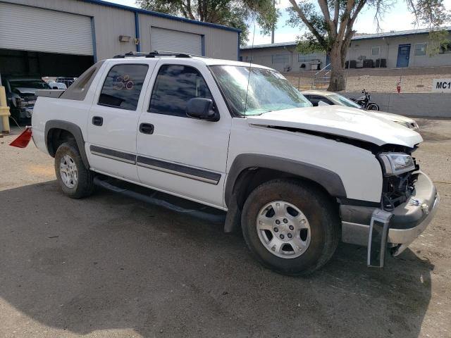 3GNEC12T54G258744 - 2004 CHEVROLET AVALANCHE C1500 WHITE photo 4