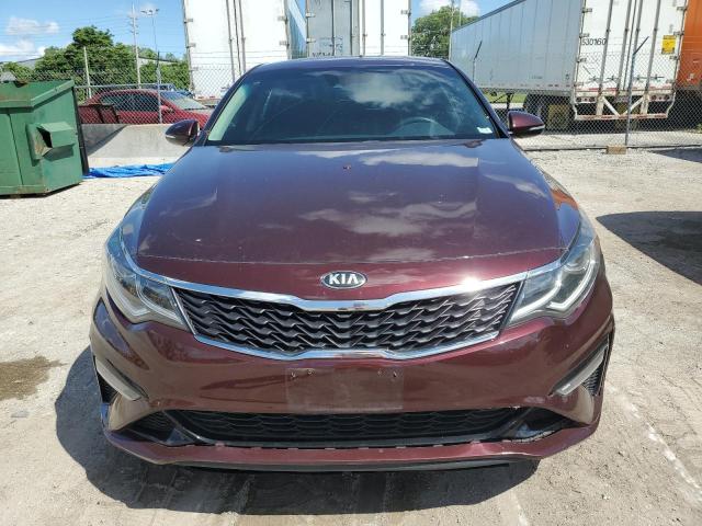 5XXGT4L31KG337250 - 2019 KIA OPTIMA LX MAROON photo 5