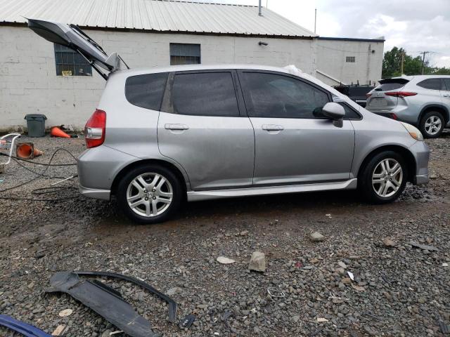 JHMGD38617S067524 - 2007 HONDA FIT S 灰色 照片 3