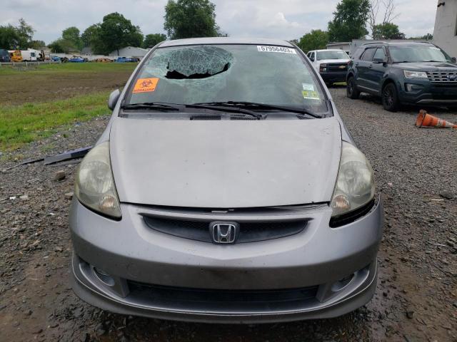 JHMGD38617S067524 - 2007 HONDA FIT S 灰色 照片 5