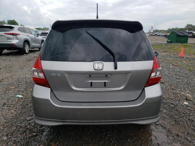 JHMGD38617S067524 - 2007 HONDA FIT S 灰色 照片 6