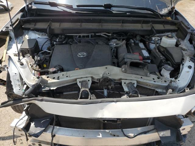 5TDGZRAH7NS545386 - 2022 TOYOTA HIGHLANDER XLE თეთრი ფოტო 12