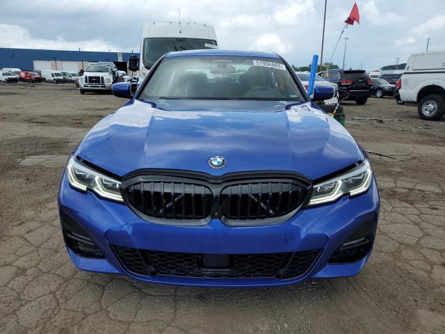 WBA5R7C5XKAE82856 - 2019 BMW 330XI Կապույտ լուսանկար 5