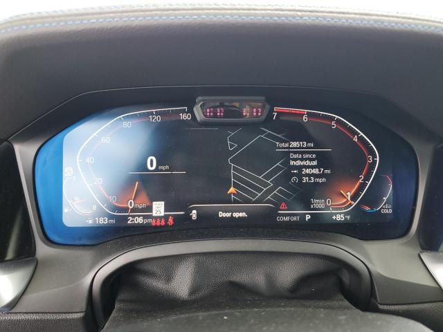 WBA5R7C5XKAE82856 - 2019 BMW 330XI Կապույտ լուսանկար 9