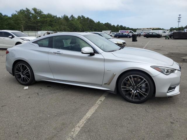 JN1EV7EL6JM390800 - 2018 INFINITI Q60 LUXE 300 SILVER photo 4