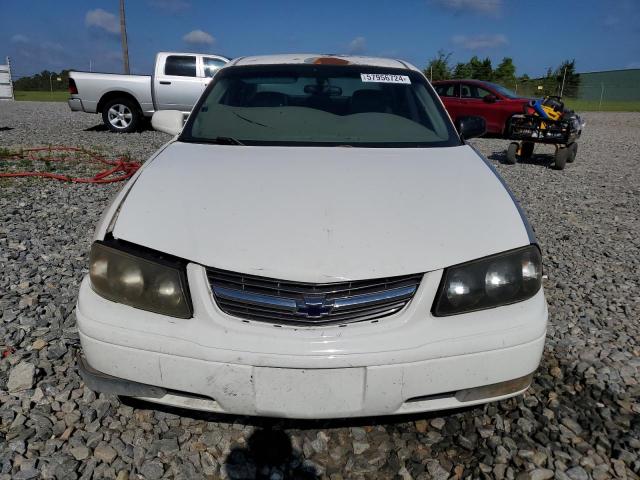 2G1WF55K859375642 - 2005 CHEVROLET IMPALA WHITE photo 5