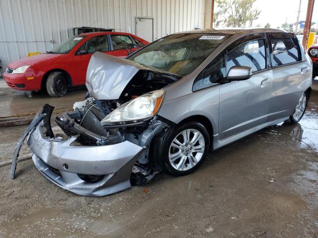 JHMGE88469C002643 - 2009 HONDA FIT SPORT GRAY photo 1