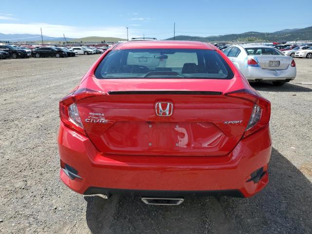 2HGFC2F8XMH545460 - 2021 HONDA CIVIC SPORT RED photo 6