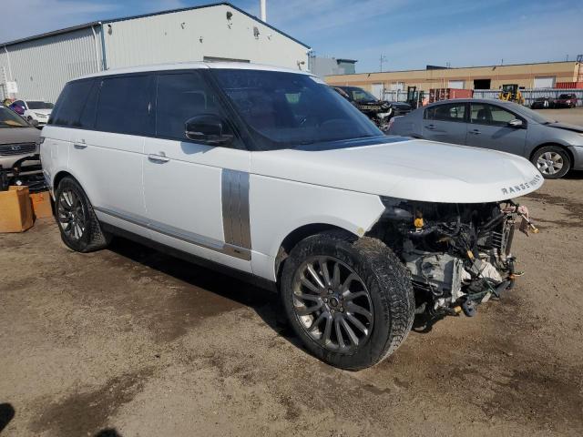 SALGV3EF1GA285495 - 2016 LAND ROVER RANGE ROVE AUTOBIOGRAPHY WHITE photo 4