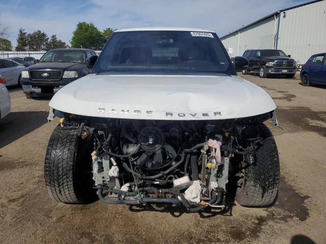 SALGV3EF1GA285495 - 2016 LAND ROVER RANGE ROVE AUTOBIOGRAPHY WHITE photo 5