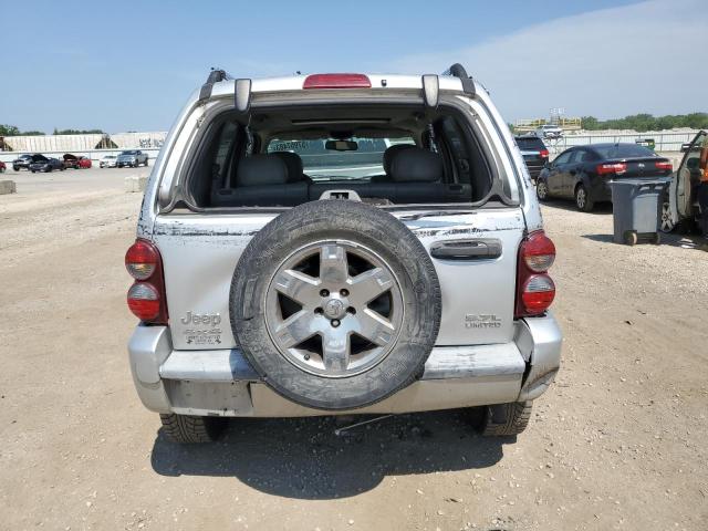 1J4GL58K96W113096 - 2006 JEEP LIBERTY LIMITED SILVER photo 6