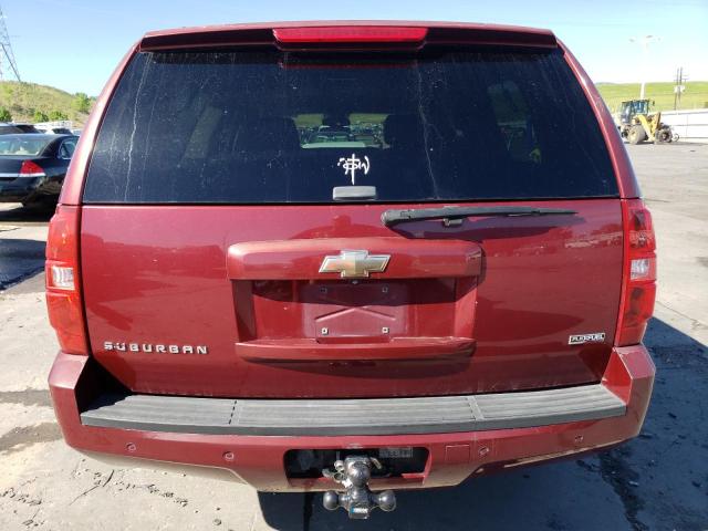 3GNFK16388G308446 - 2008 CHEVROLET SUBURBAN K1500 LS MAROON photo 6