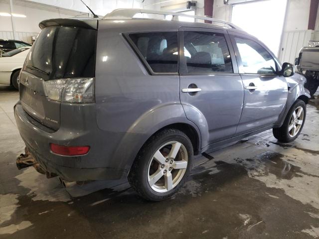 JA4MT41X87Z002221 - 2007 MITSUBISHI OUTLANDER XLS GRAY photo 3