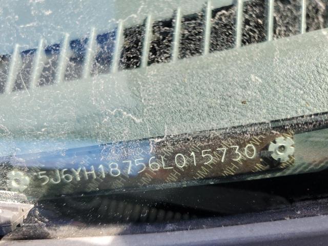 5J6YH18756L015730 - 2006 HONDA ELEMENT EX SILVER photo 12