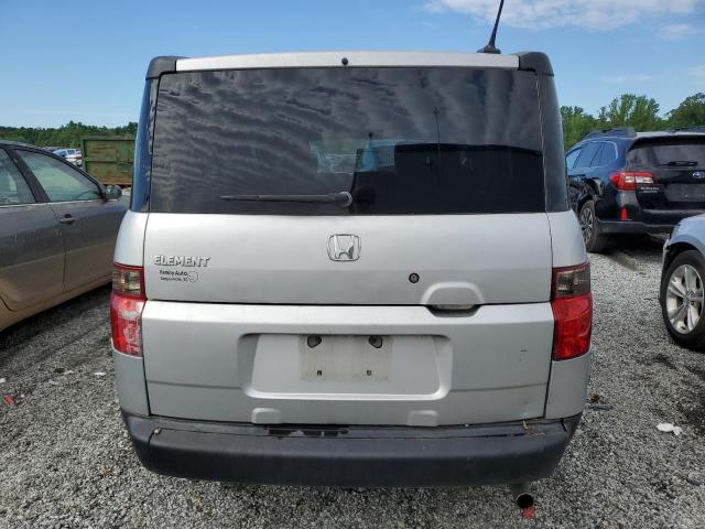 5J6YH18756L015730 - 2006 HONDA ELEMENT EX SILVER photo 6