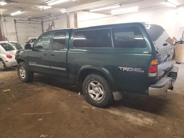 5TBBT44163S411830 - 2003 TOYOTA TUNDRA ACCESS CAB SR5 GREEN photo 2