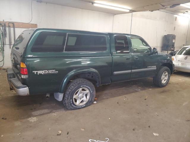 5TBBT44163S411830 - 2003 TOYOTA TUNDRA ACCESS CAB SR5 GREEN photo 3