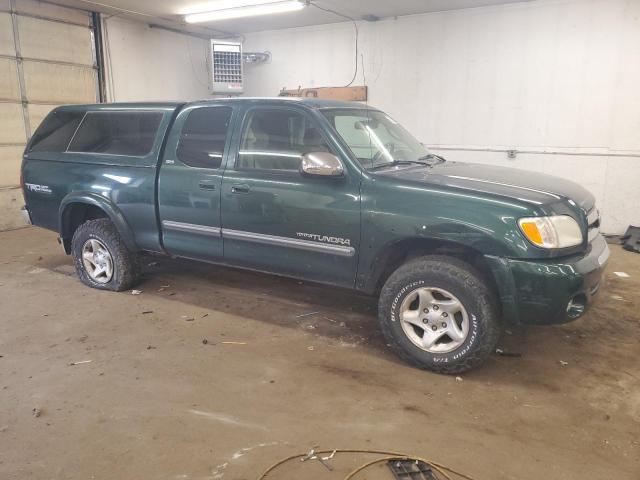 5TBBT44163S411830 - 2003 TOYOTA TUNDRA ACCESS CAB SR5 GREEN photo 4