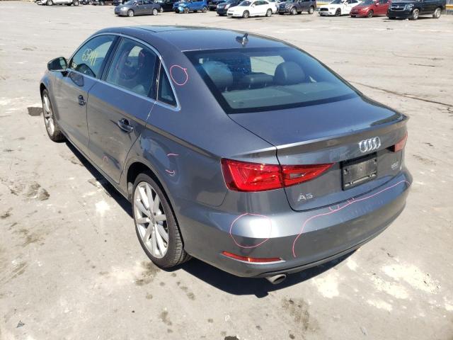 WAUBFGFF0F1113507 - 2015 AUDI S3 PREMIUM GRAY photo 3