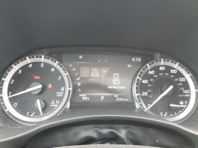 5TDGZRAH7NS100047 - 2022 TOYOTA HIGHLANDER XLE RED photo 9