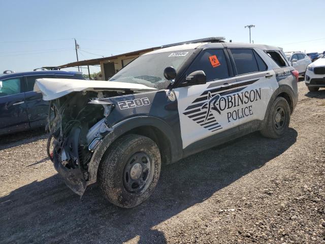 1FM5K8AB3NGA12295 - 2022 FORD EXPLORER POLICE INTERCEPTOR 白色 照片 1