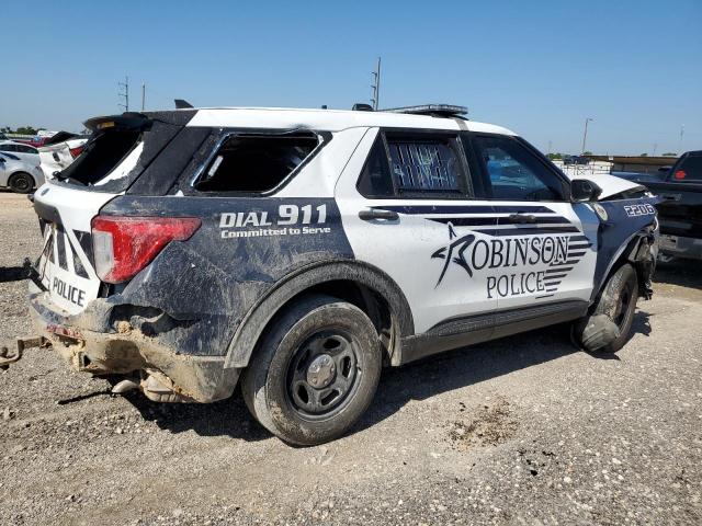 1FM5K8AB3NGA12295 - 2022 FORD EXPLORER POLICE INTERCEPTOR 白色 照片 3